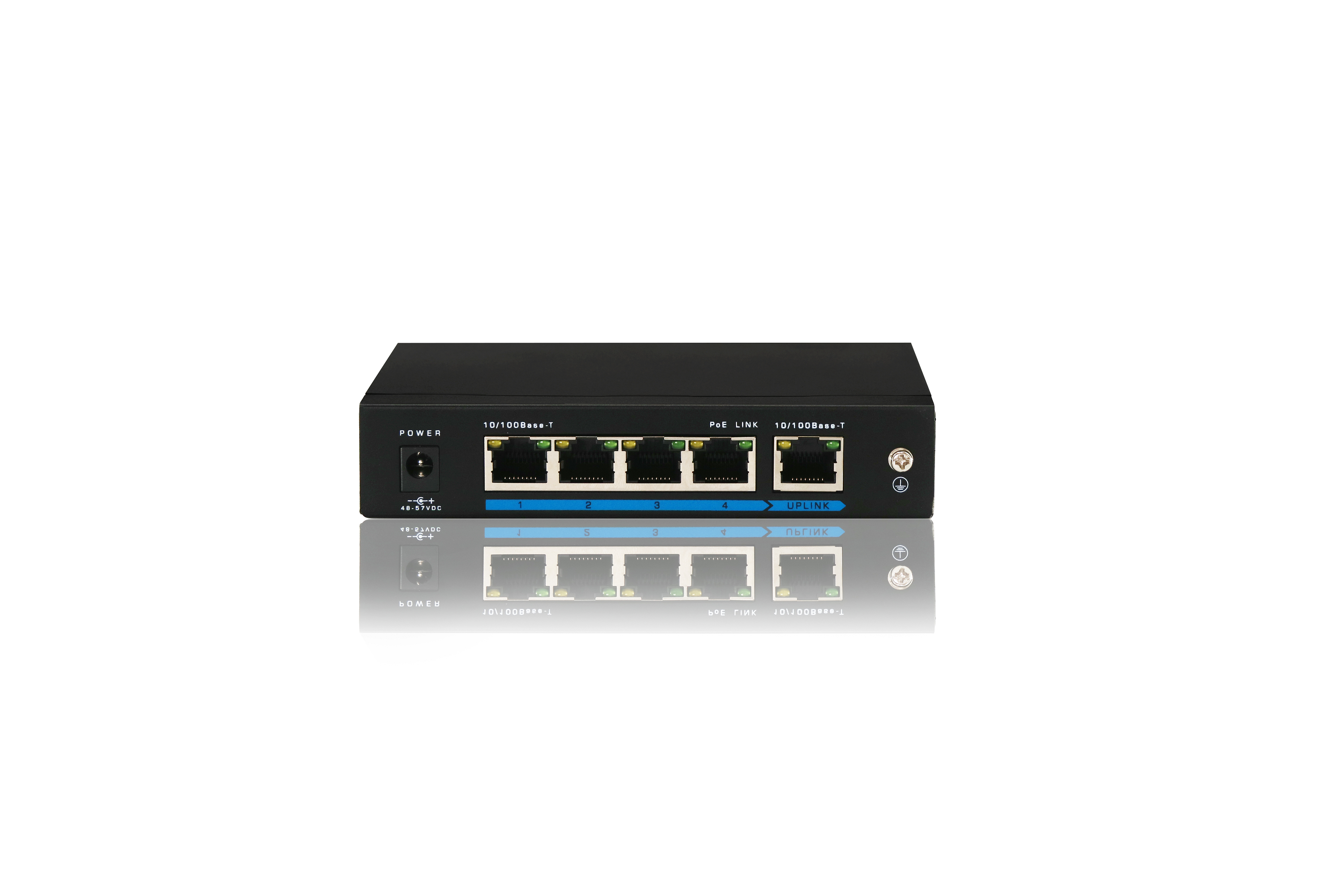 4 Ports PoE Ethernet Switch 