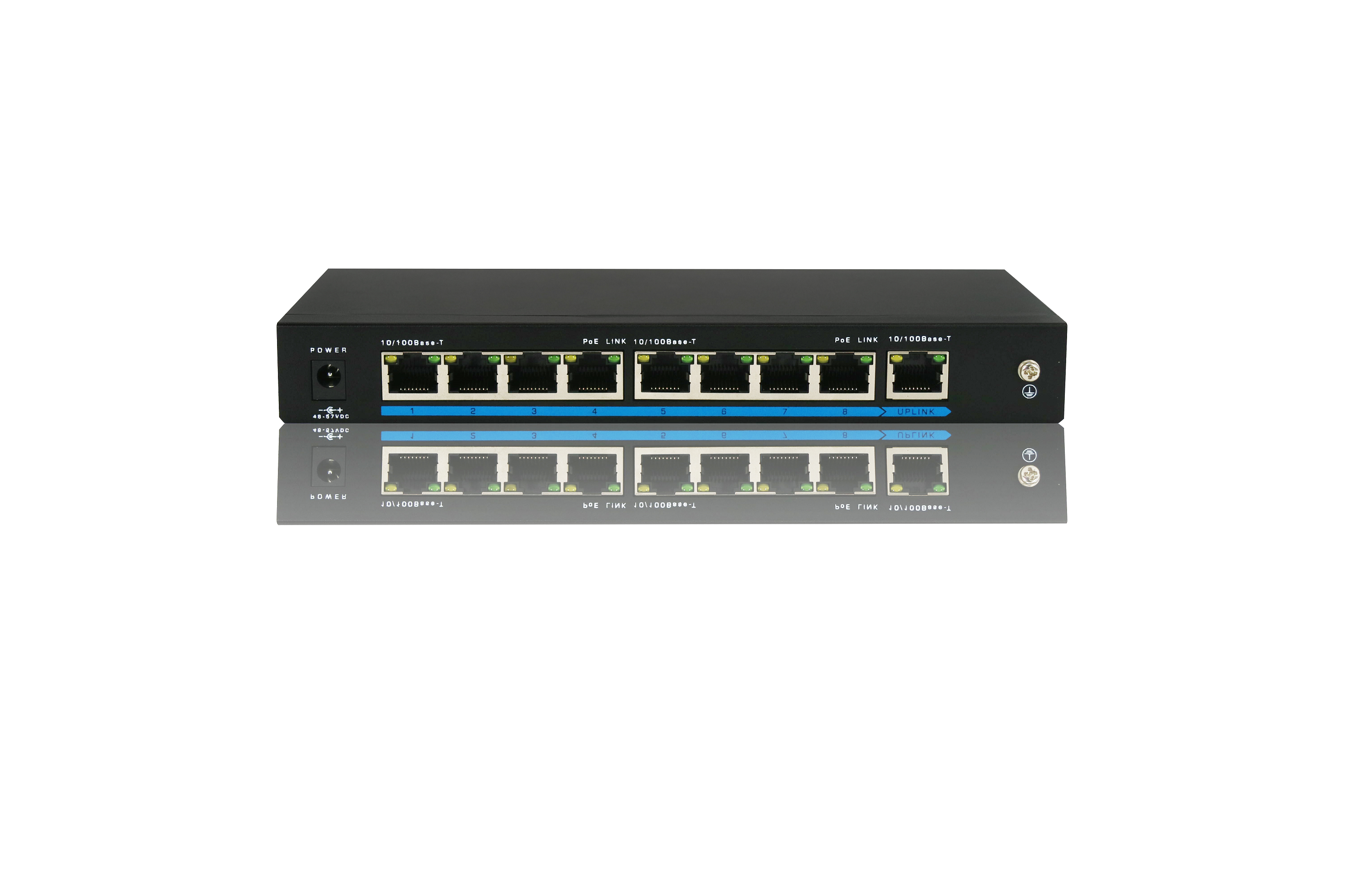 8 Ports PoE Ethernet Switch 