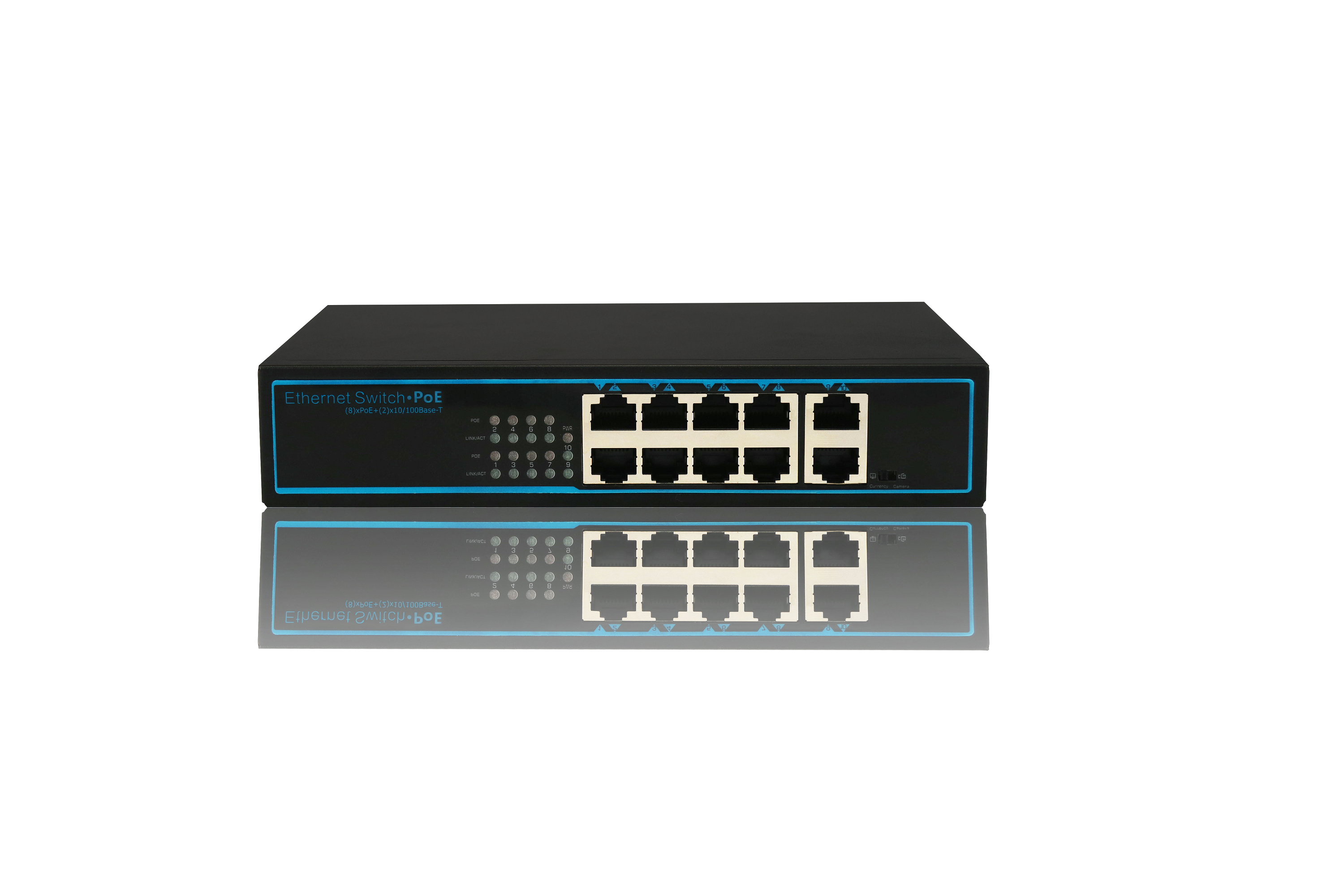 8 Ports PoE Ethernet Switch 